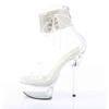 Pleaser - CAPTIVA624RS Sandale à bride à la cheville - Transparent Product image